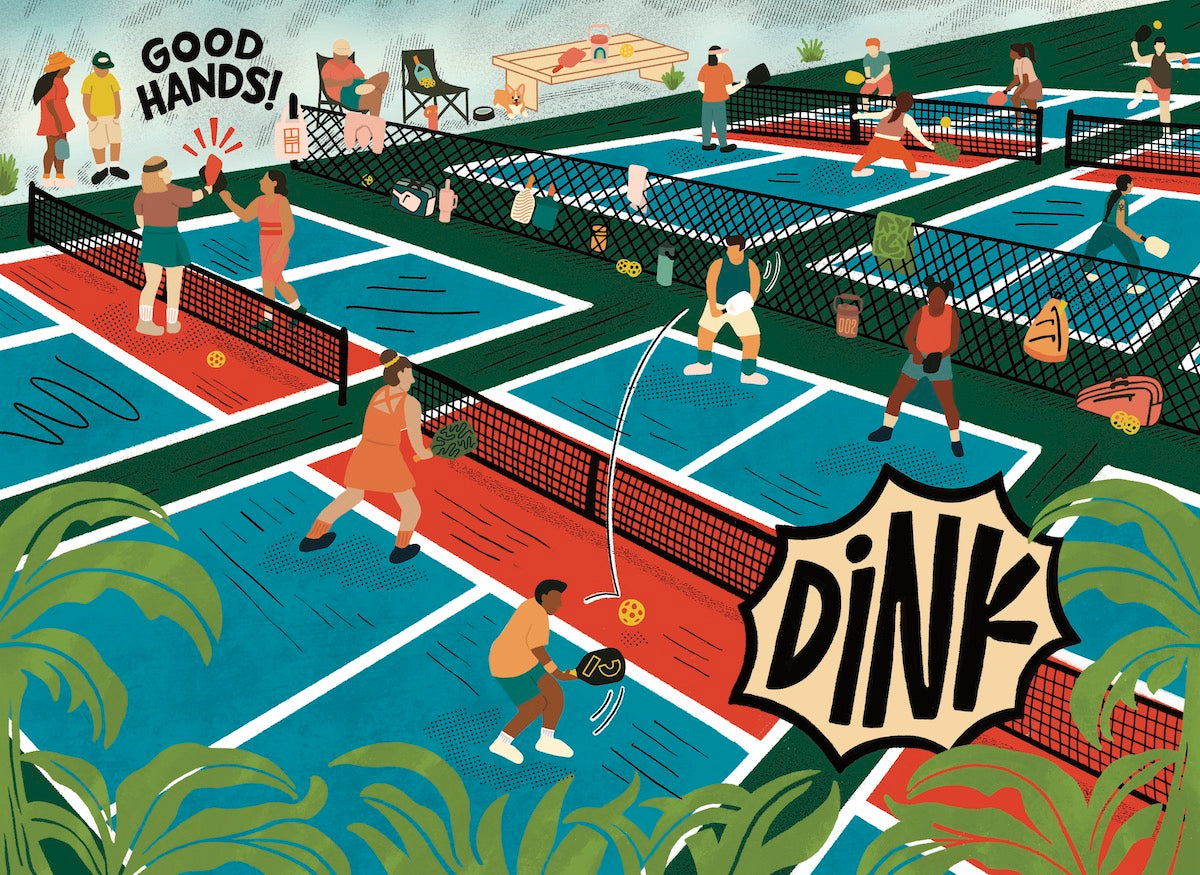 Pickleball Party (1,000 Pieces)
